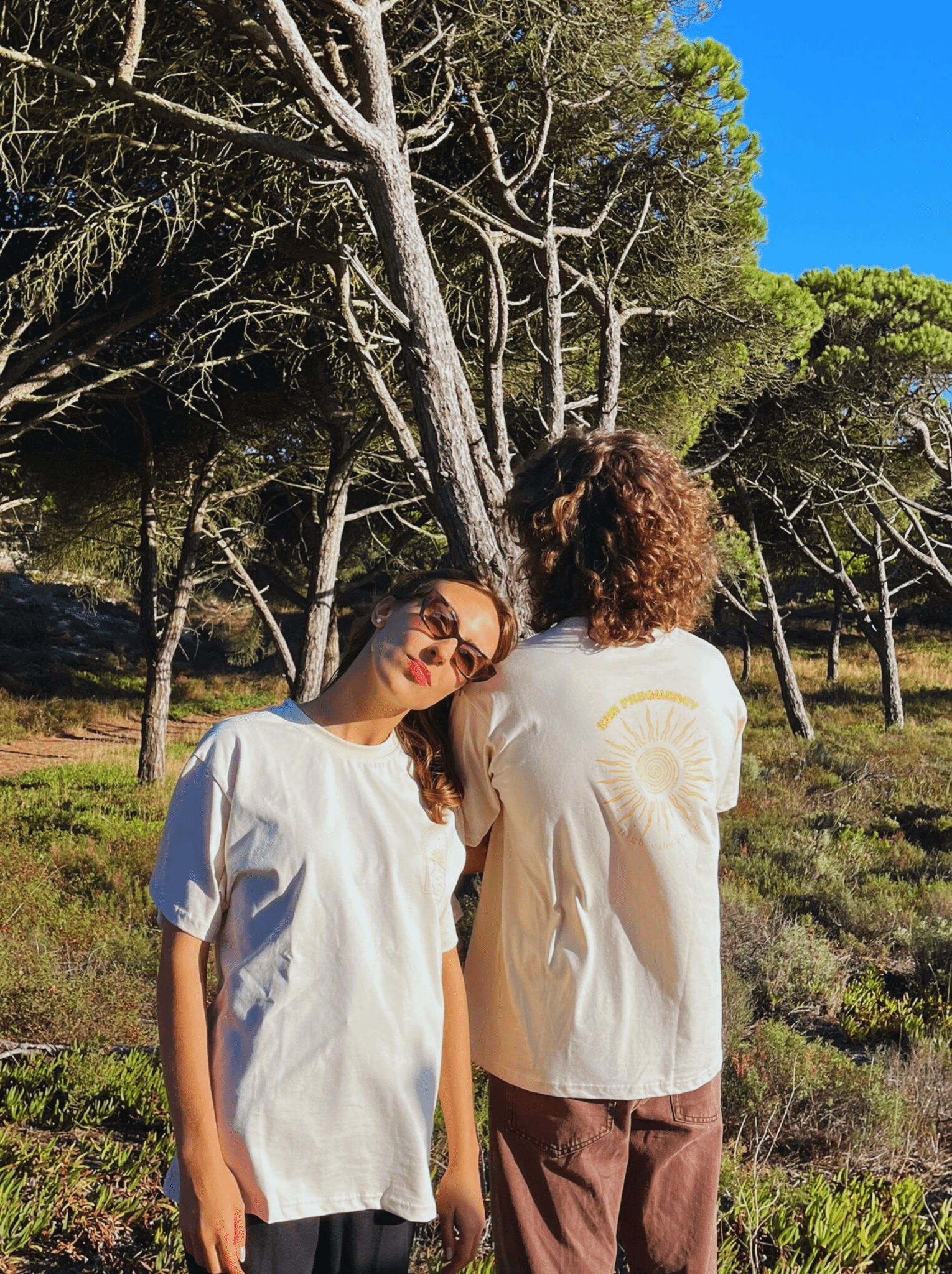 Sun Frequency LaunchTee - Beige